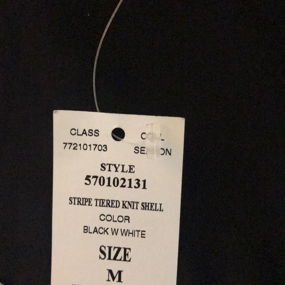 NWT WHBM Sleeveless Top Size Medium - Picture 7 of 8